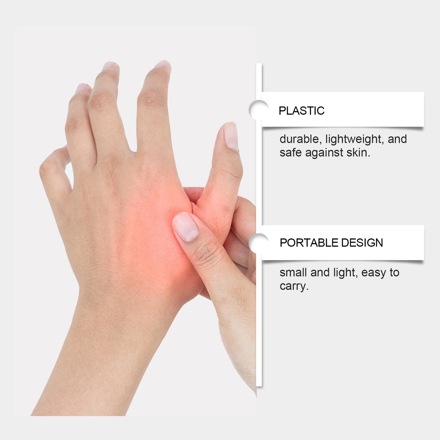 Hand Acupuncture Nursing Clip Wearable Gentle