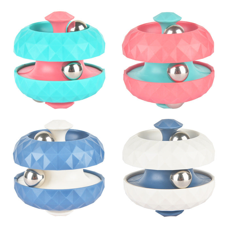 Patrón de diamante Pista de bolas Giroscopio Cubo de Rubik