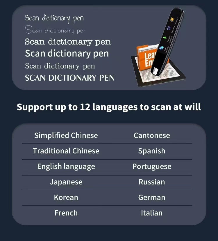 WorldSpeak Scanning Pen™