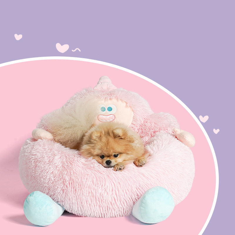 CuddleCloud Plush Pet Nest™