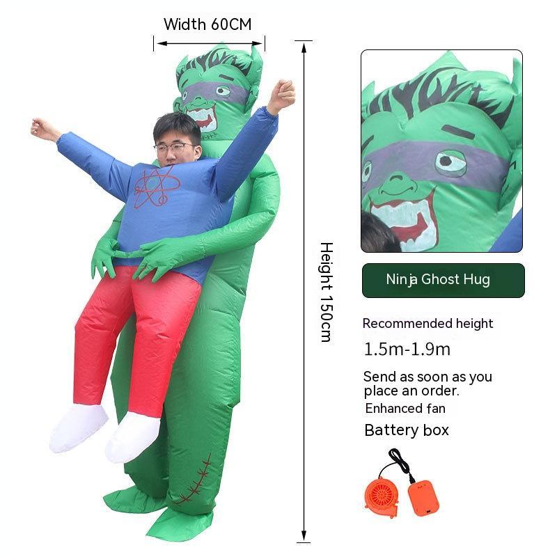 Inflatable Ninja Alien Costume™