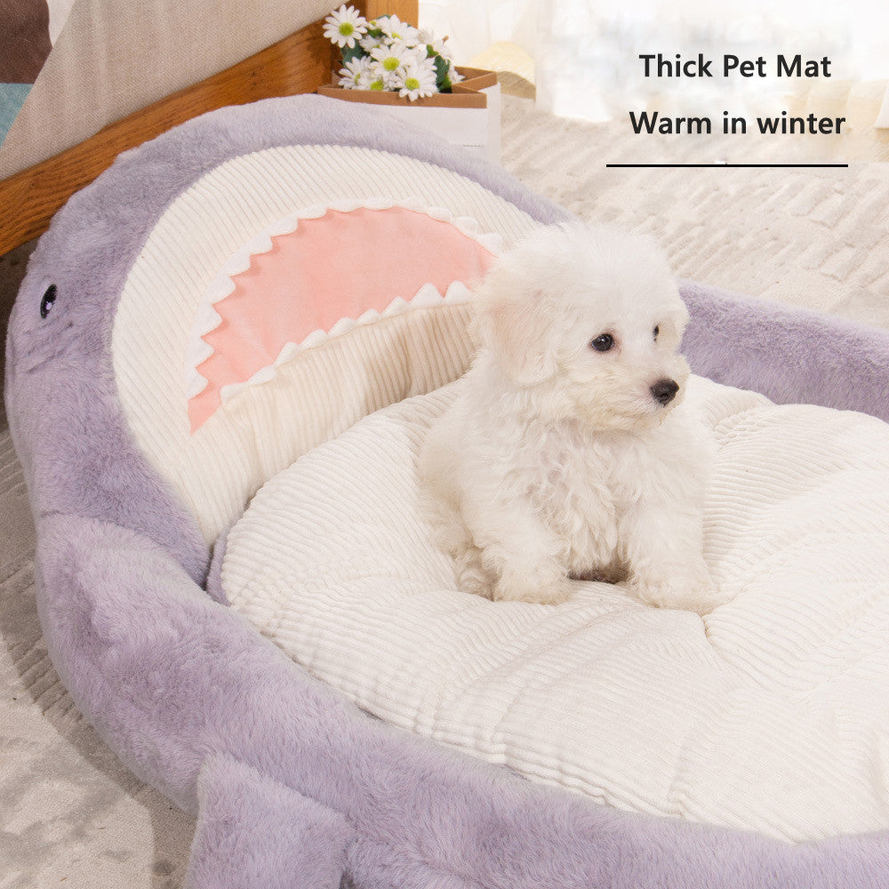 Shark Snuggle Pet Bed™