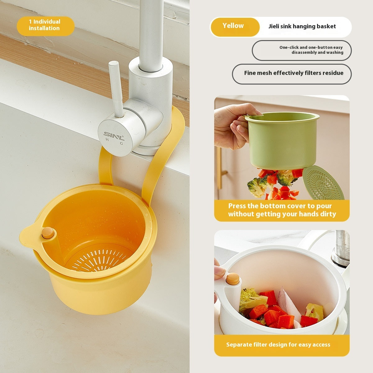 Sink Drainage Basket™