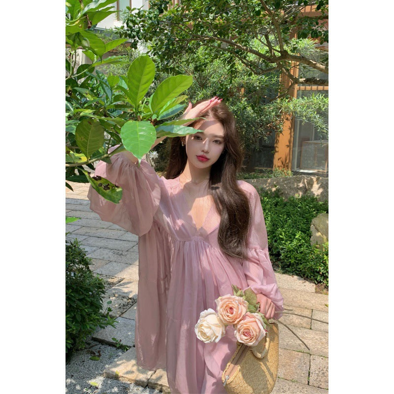 LunaMesh Midi Dress