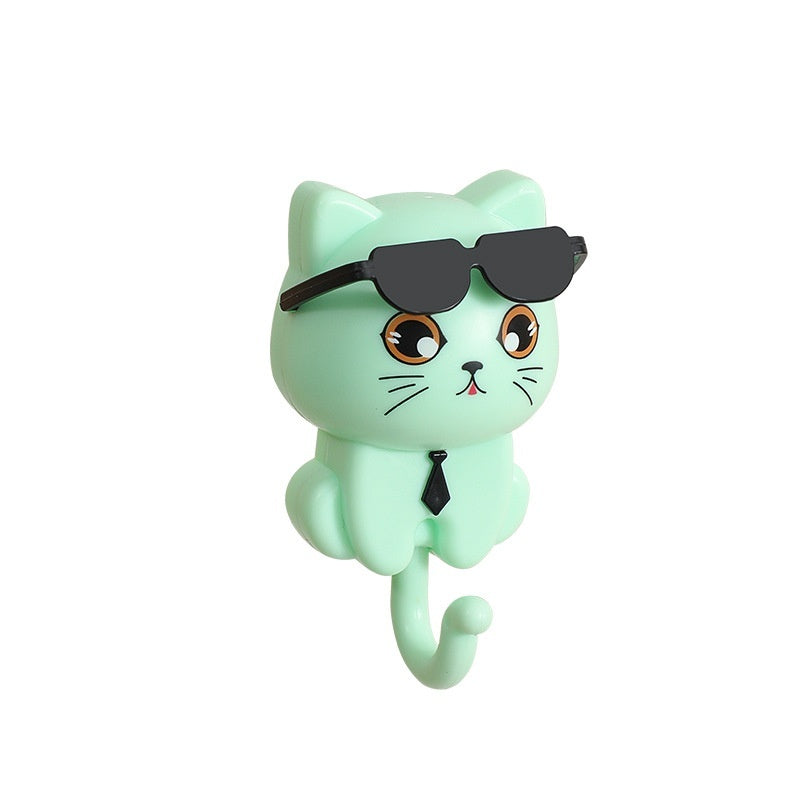 Creative Cat Headband Sunglasses Cartoon Hook Punch-free