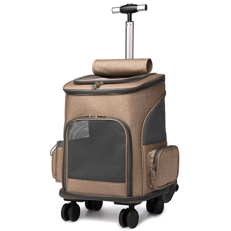 PawTrek Rolling Pet Trolley™