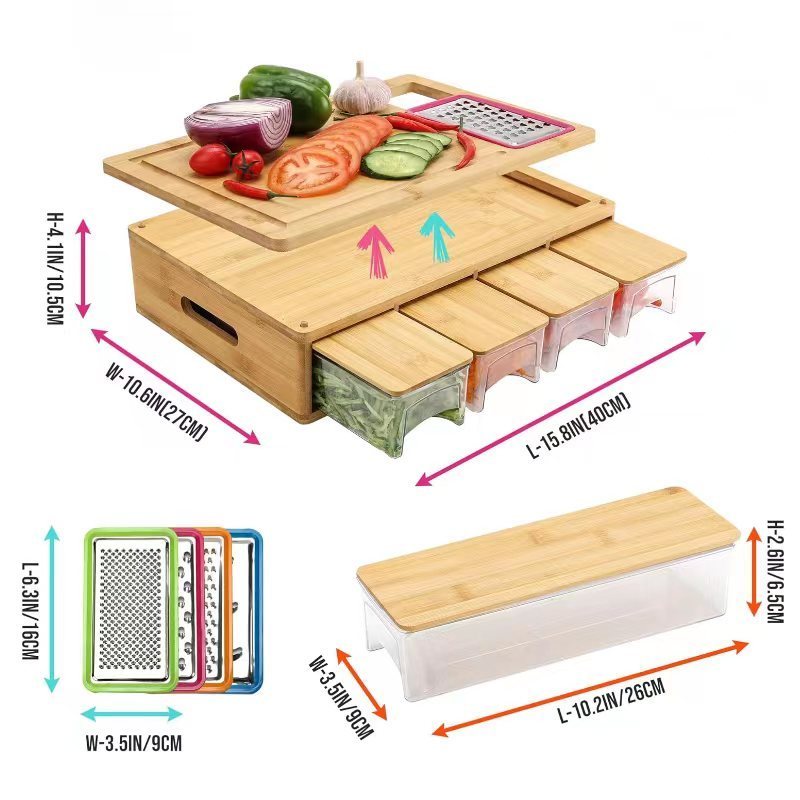 Cutting Board With Storage Box™