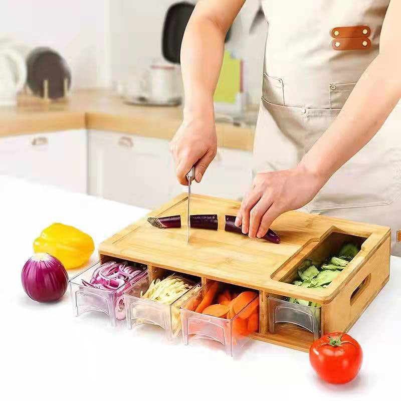 Cutting Board With Storage Box™