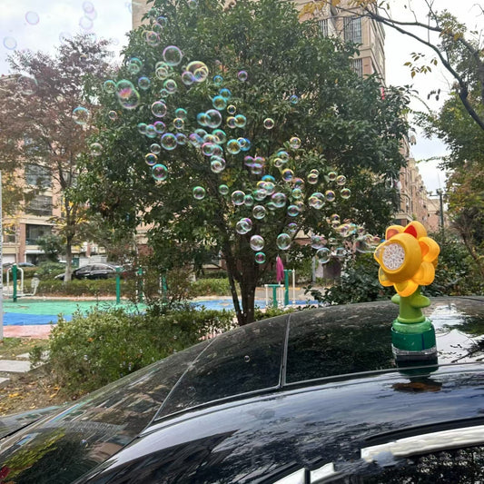 Sunflower Bubble Toy