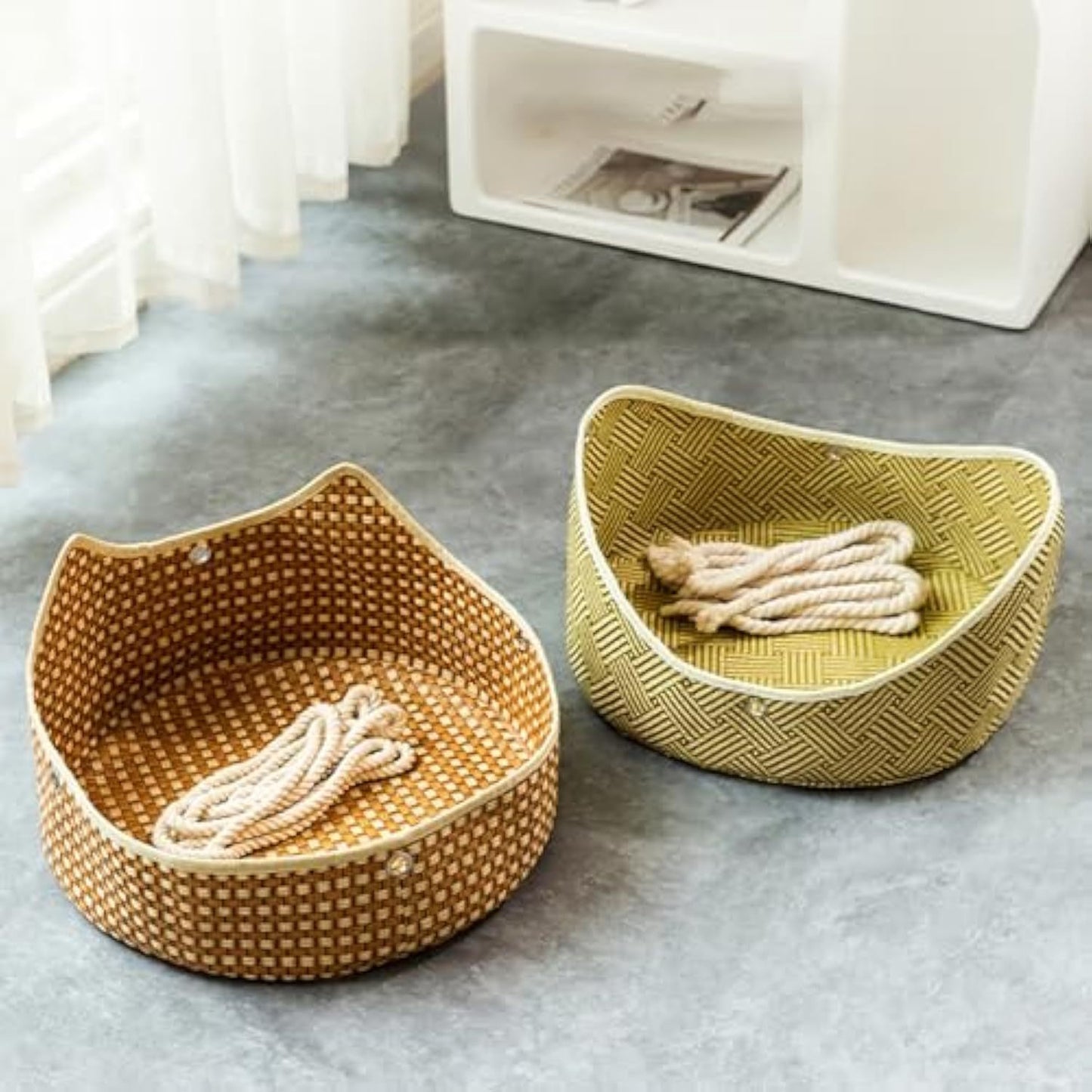 Whisker Haven Rattan Cat Hammock™