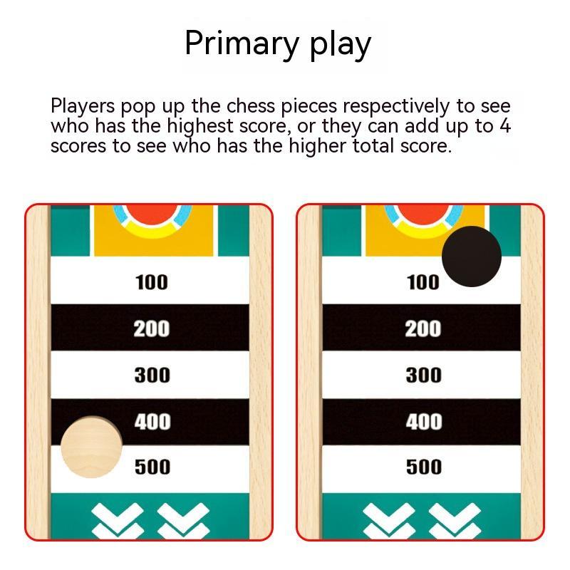 Children's Educational Wooden Playing Chess Desktop Game