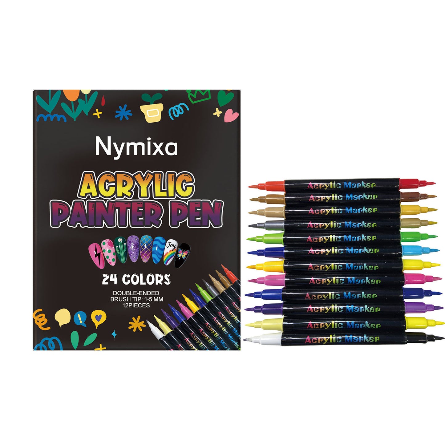 GlamTip Nail Art Pen Set