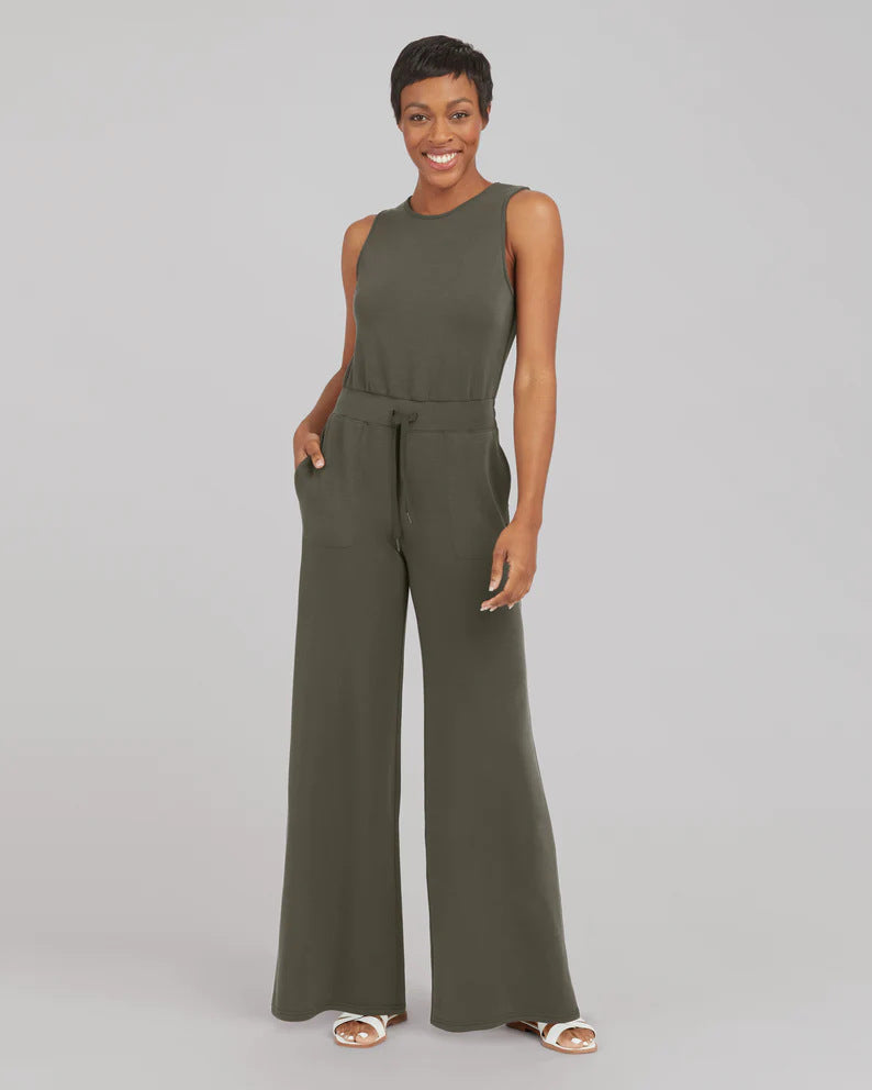 LuxeLace Lace-Up Jumpsuit™