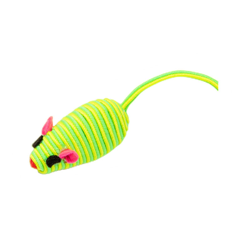 WhiskerWhirl Colorful Winding Mouse Toy™