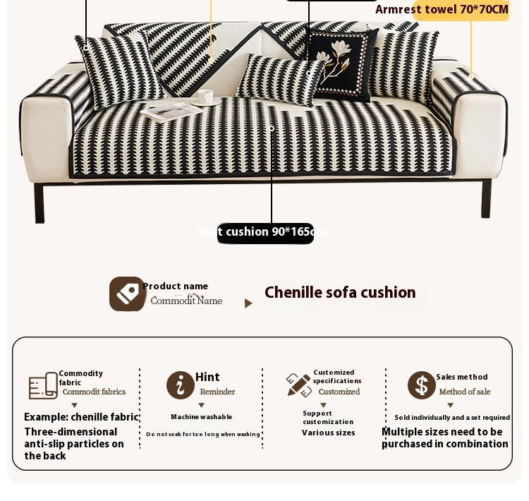 Chenille Sofa Universal Cover™
