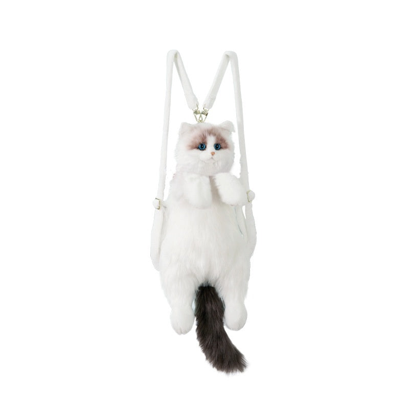 PurrPack Plush Cat Bag