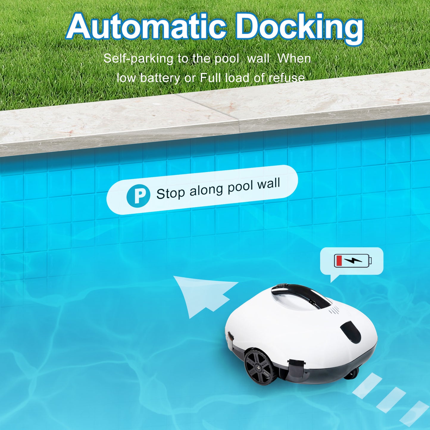 AquaBot Automatic Robotic Pool Cleaner™