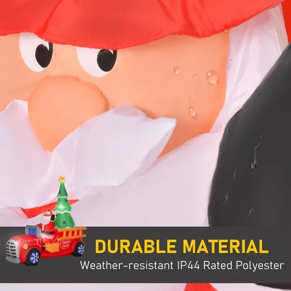 Santa Fire Truck Inflatable™