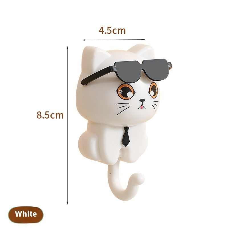 Creative Cat Headband Sunglasses Cartoon Hook Punch-free