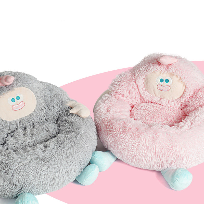 CuddleCloud Plush Pet Nest™