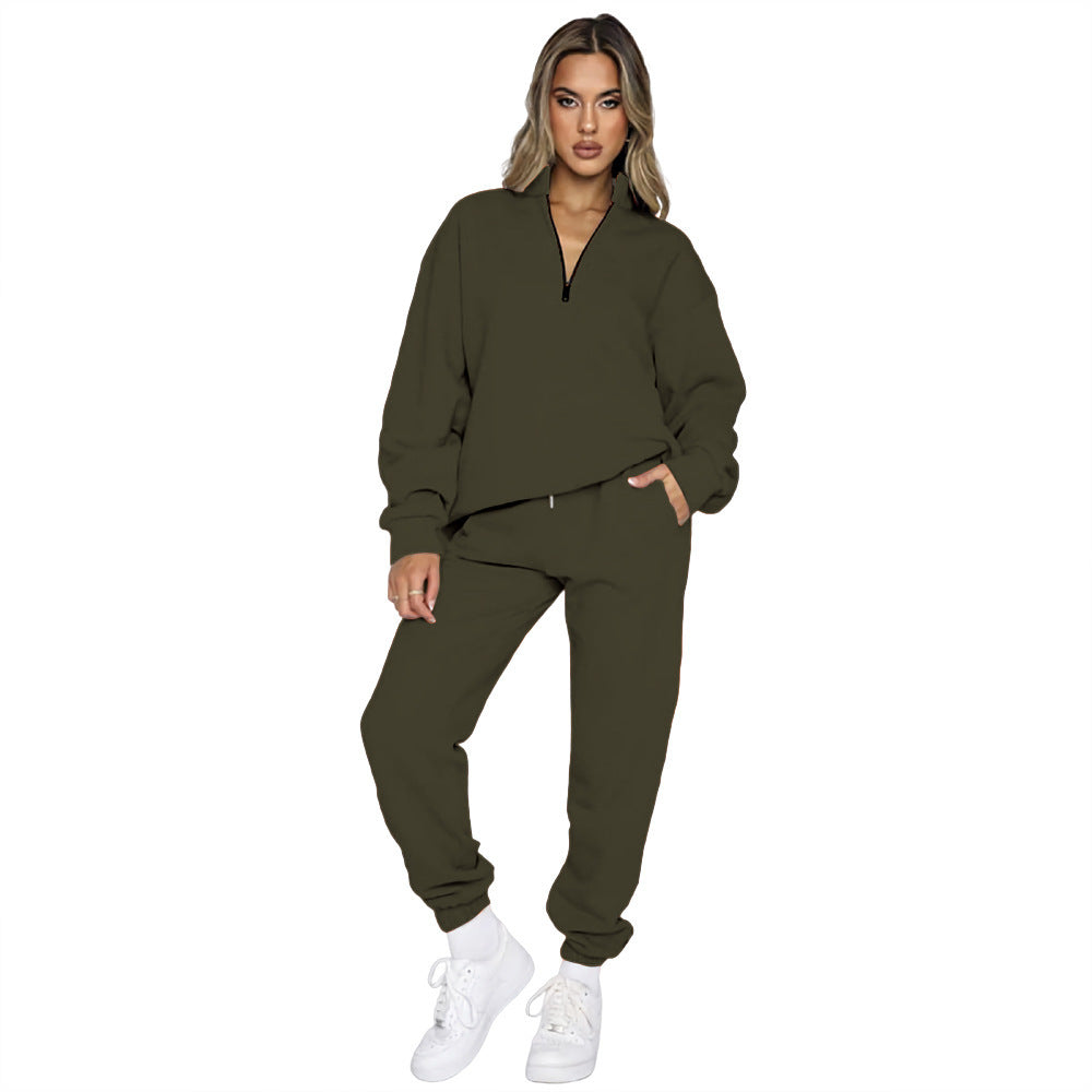 Comfy Zip Sweater Set™