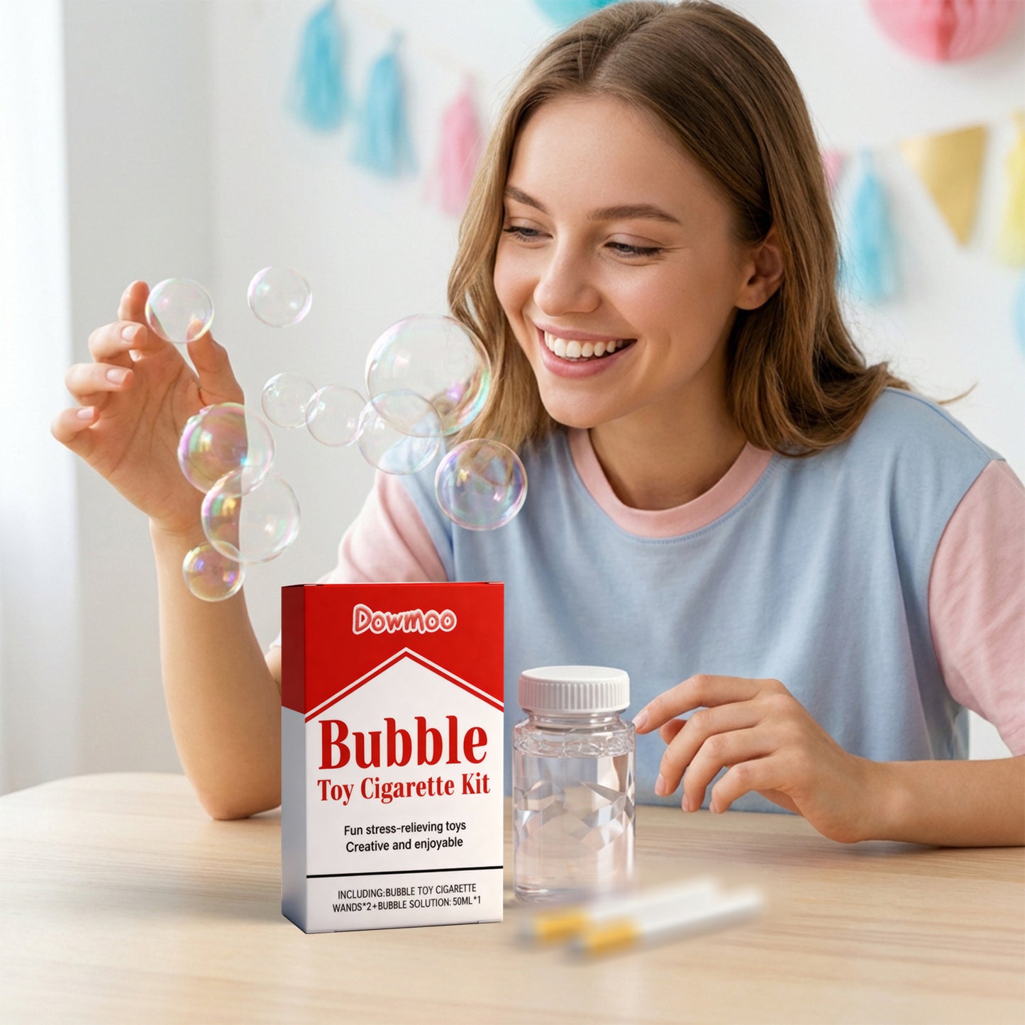 Bubble Toy Cigarette Kit