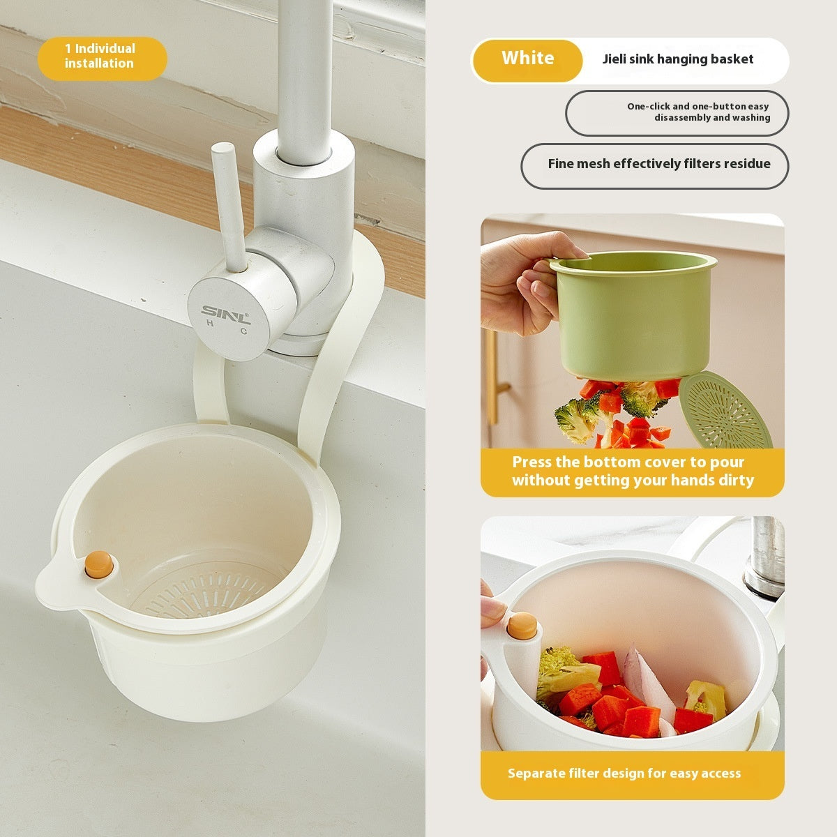 Sink Drainage Basket™