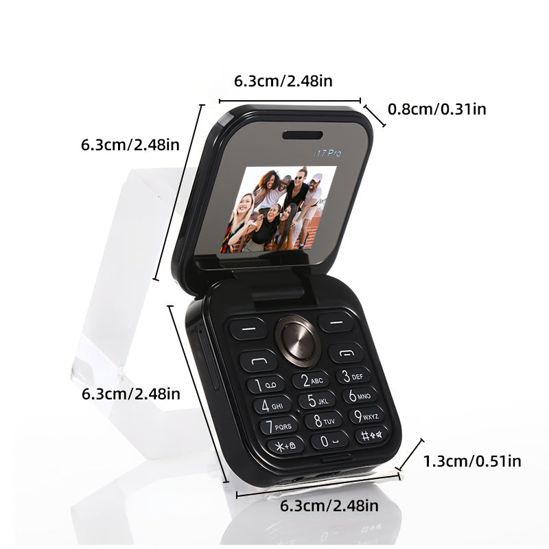 2G Mini Phone With Dual SIM Cards & Dual Standby - Compact Travel-Friendly Design, USB-C Charging, 2, 5-14V, 320x240 Resolution, Wireless Connectivity For Calls, Texts, Music - Ideal For Outdoor Activ
