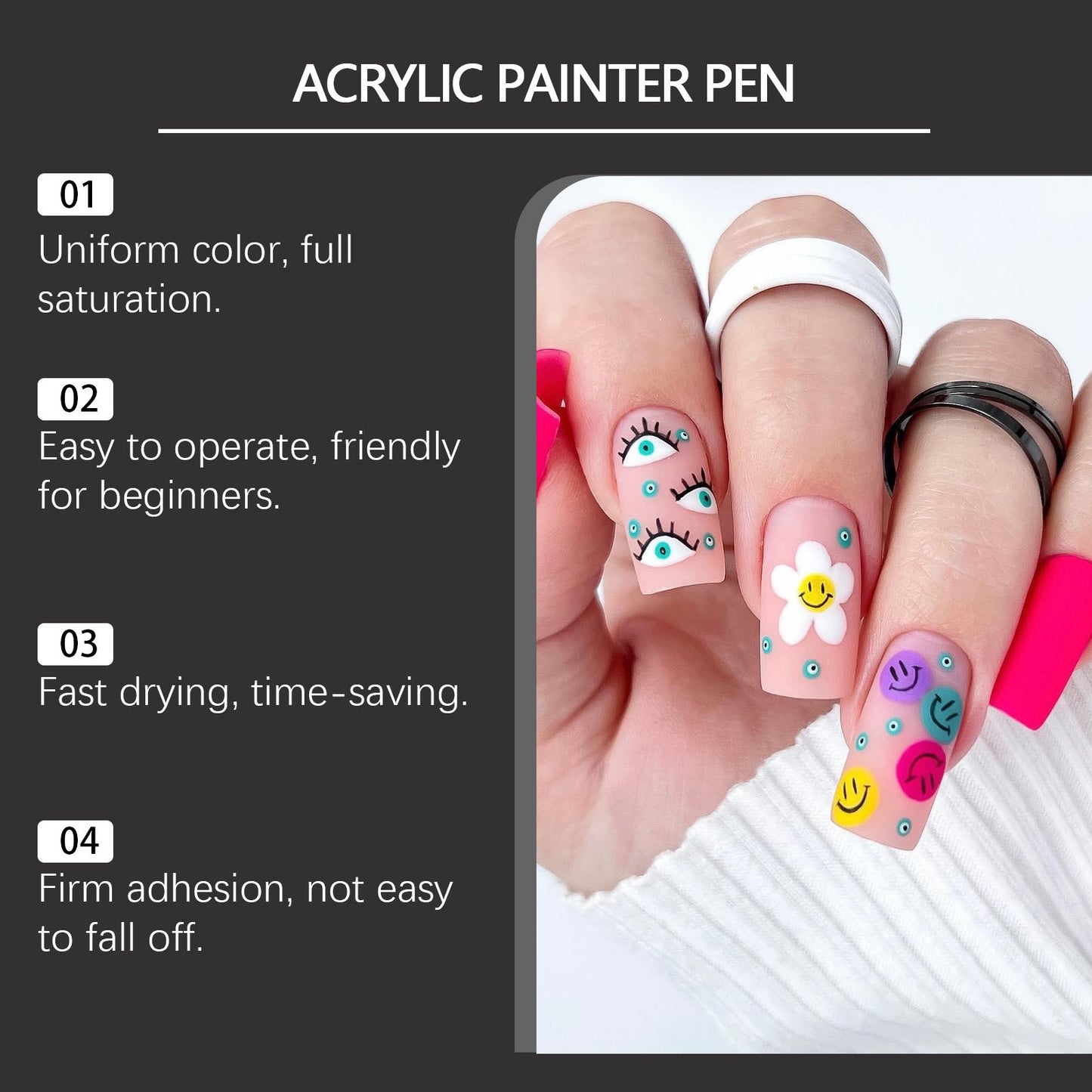GlamTip Nail Art Pen Set