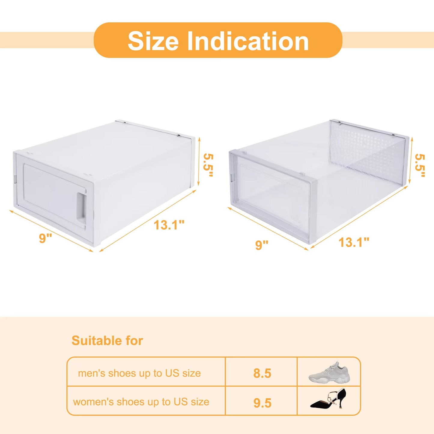 ClearGuard Shoe Storage Set™