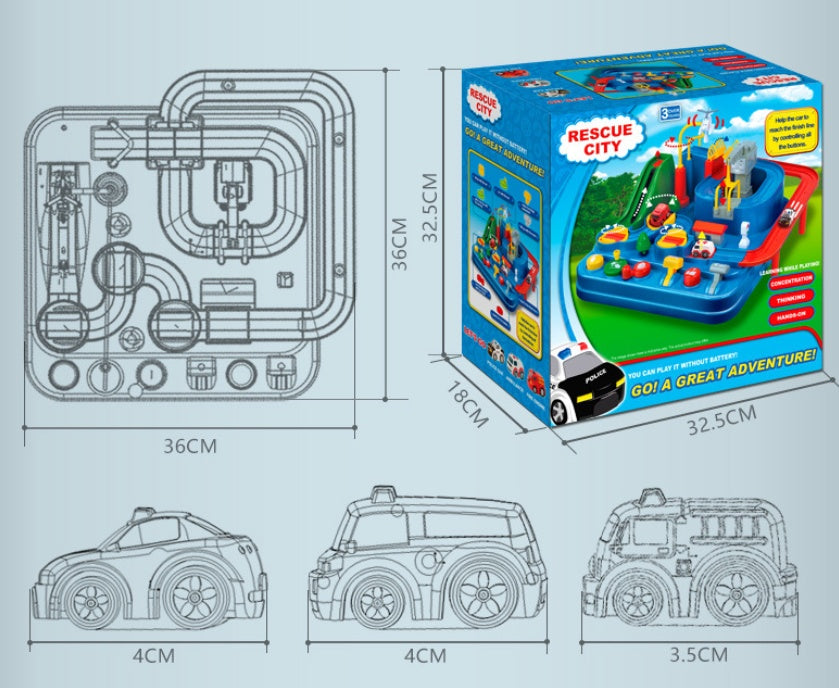 DriftDash Sliding Car Track™