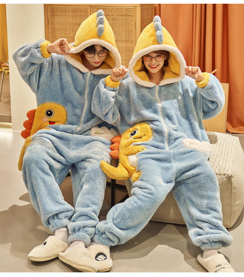 SnuggleBuddy Cartoon Onesie Pajamas™