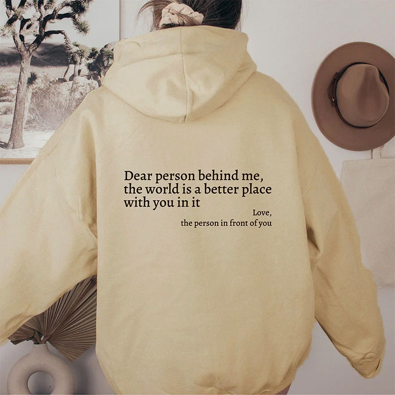 Dear Person Behind Me Hoodie™