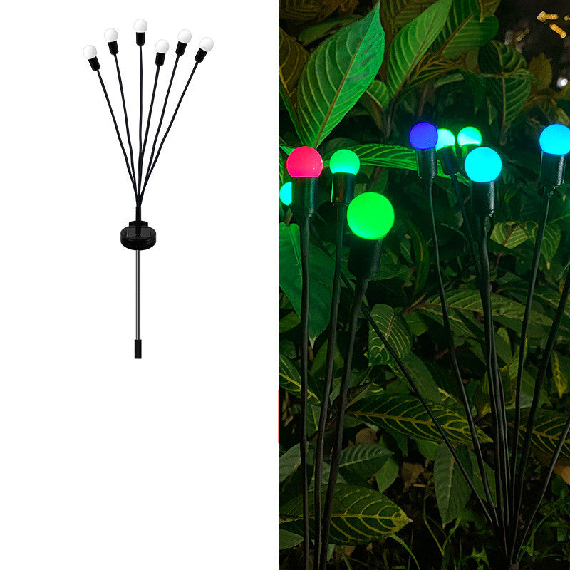 Decoración de jardín al aire libre con luz solar Firefly