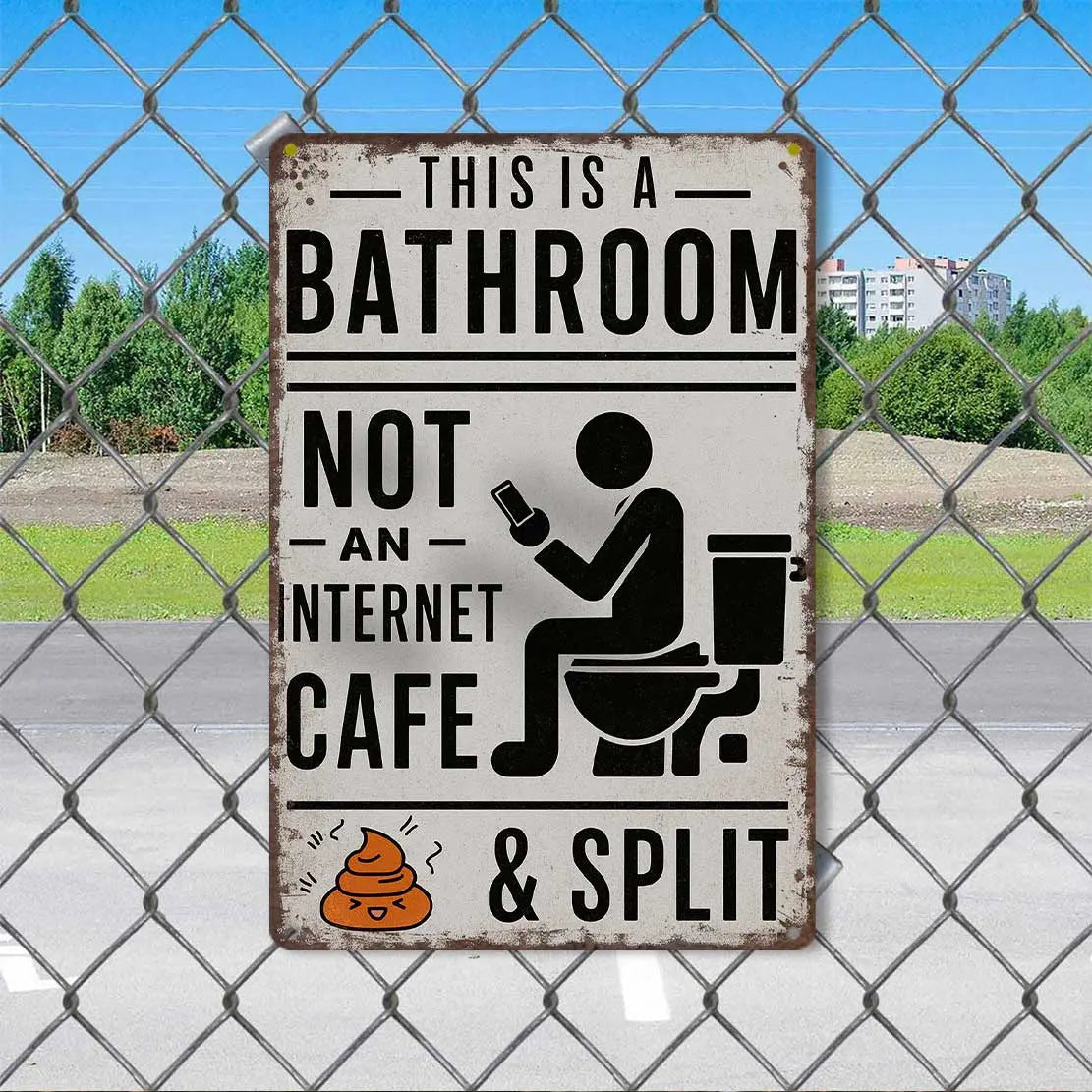 This Is A Bathroom Not An Internet Cafe Poster™