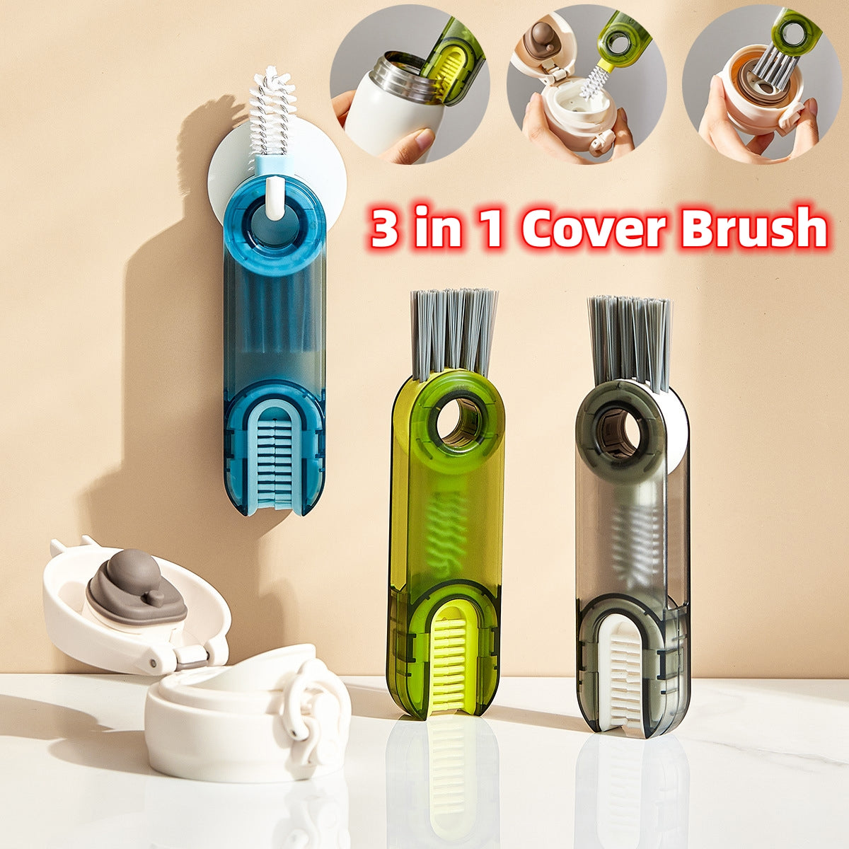 Multi-Functional Brush Cleaner™