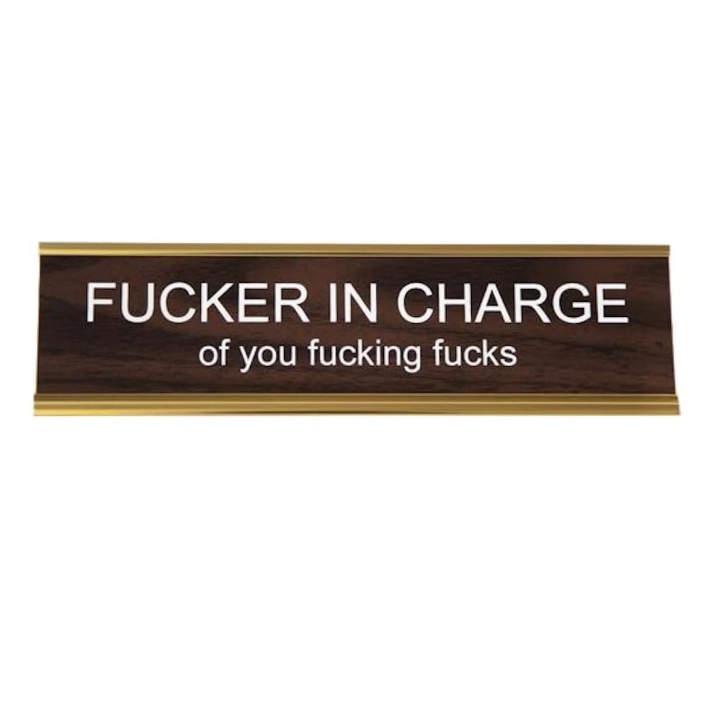 In Charge Of You Desk Sign™