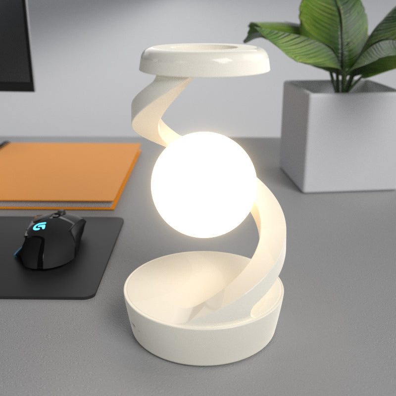 LunaGlow Rotating Moon Desk Lamp™