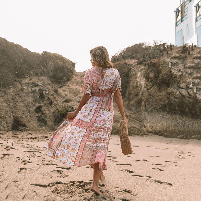 Boho Bloom Beach Dress ™