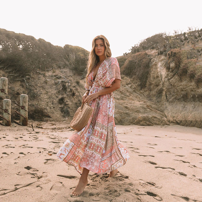 Boho Bloom Beach Dress ™