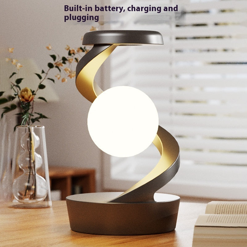 LunaGlow Rotating Moon Desk Lamp™