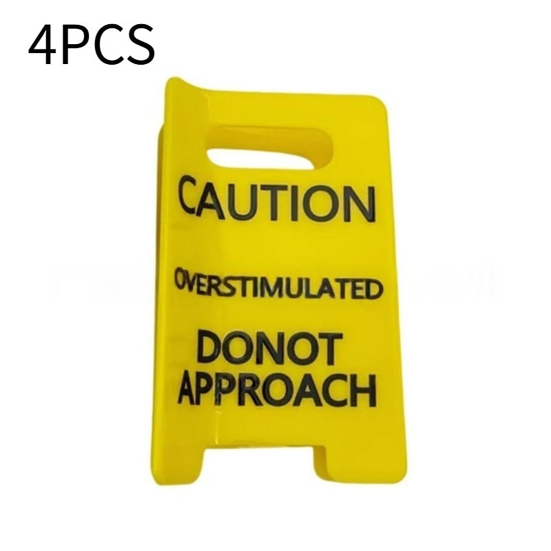 An Overexcitement Warningyellow-clipped Hairpin Symbolizing Overstimulation