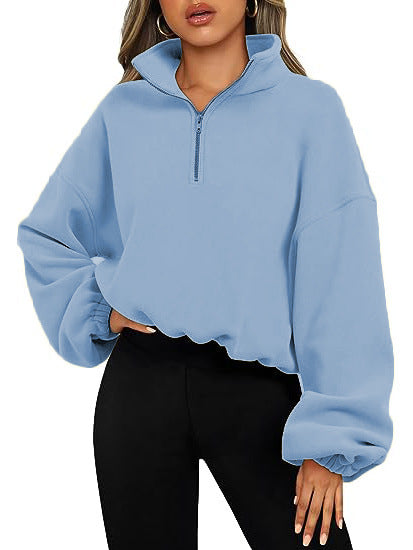 CozyChill Stand Collar Hoodie™