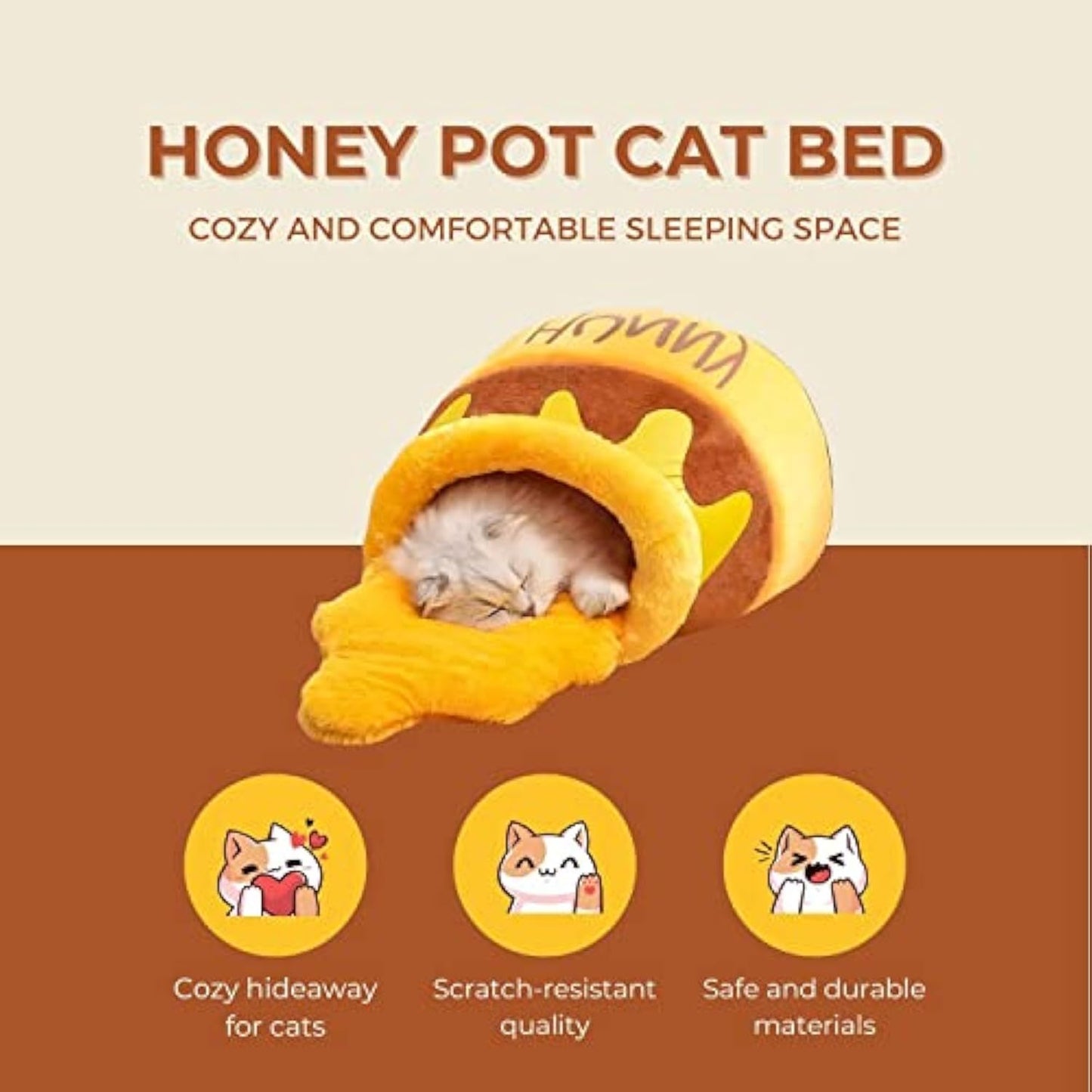 Honey Pot Cat Bed™