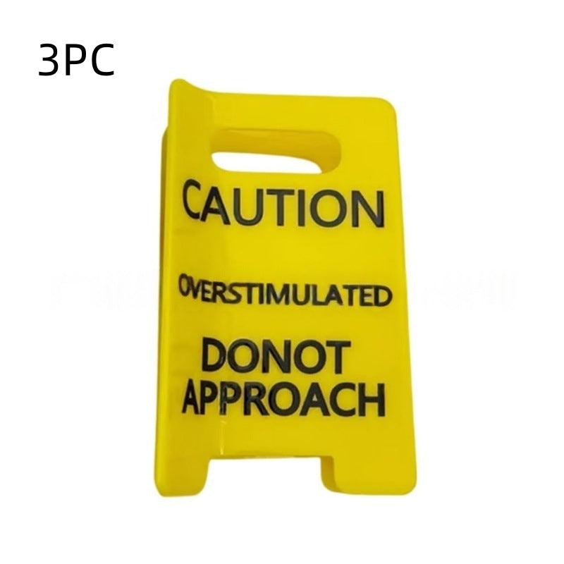 An Overexcitement Warningyellow-clipped Hairpin Symbolizing Overstimulation