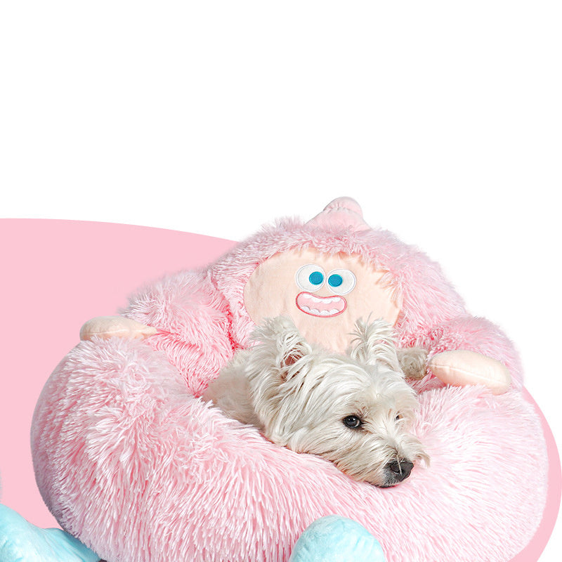 CuddleCloud Plush Pet Nest™