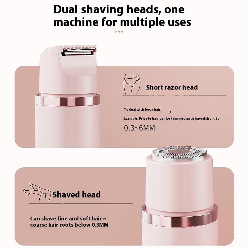 SilkySmooth Dual-Head Shaver™