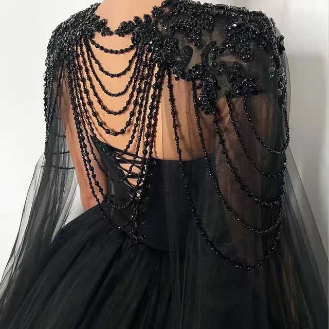 Chic Noir Evening Gown™