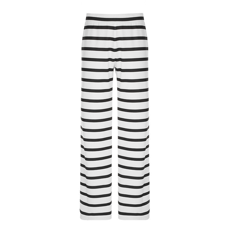 EuroStripe Wide-Leg Trouser™