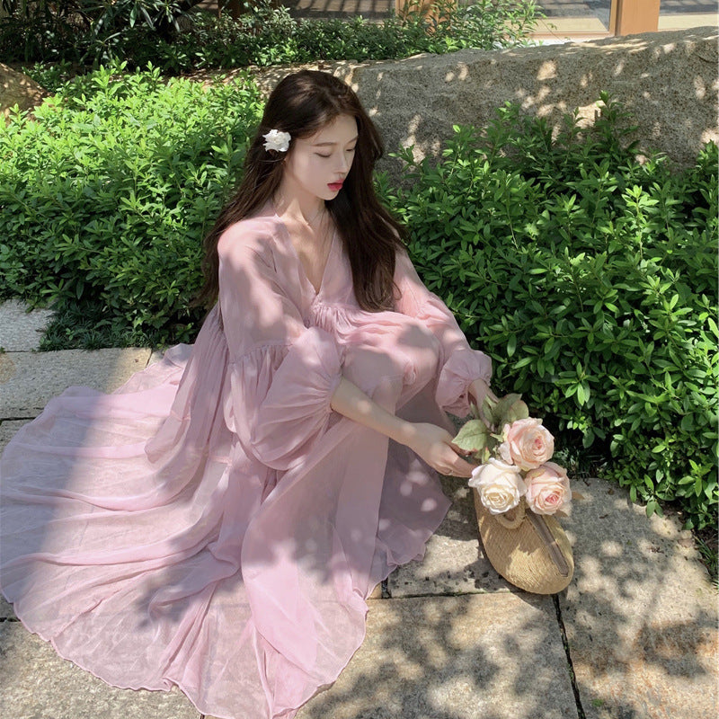 LunaMesh Midi Dress